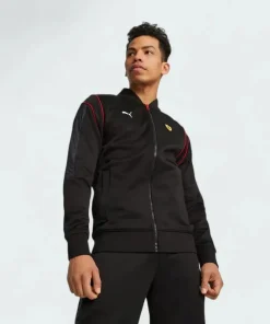 Puma x Ferrari Race MT7 Track Jacket Men's Black 620936 01