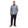 Barbour Mens Shirt Wetheram Tailored Tartan Riverstone Tartan