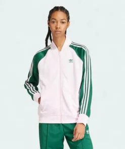 Adidas Adicolor Classics Loose Women's Superstar Track Jacket Pink IM9821