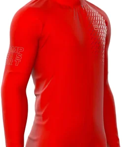 Compressport Hurricane V2 Mens Running Jacket - Red