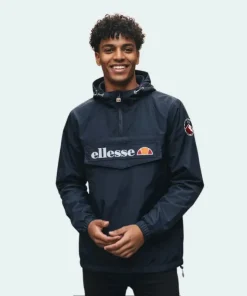 Ellesse Mont 2 Overhead Anorak Jacket Men's Navy 6-11652