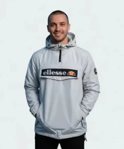 Ellesse Mont 2 Overhead Anorak Jacket Men's Grey 6-15224
