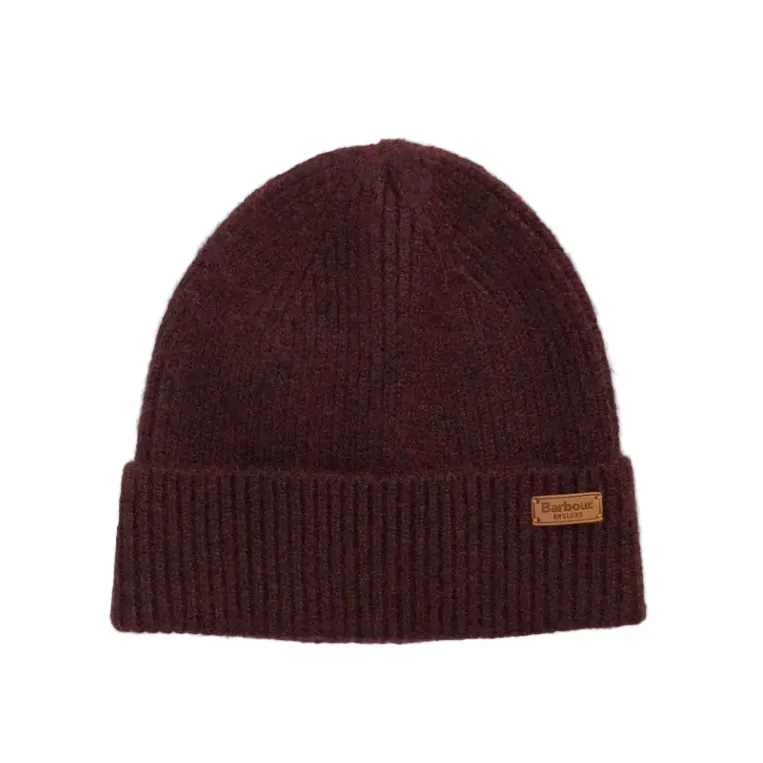 Barbour Womens Pendle Beanie Wine