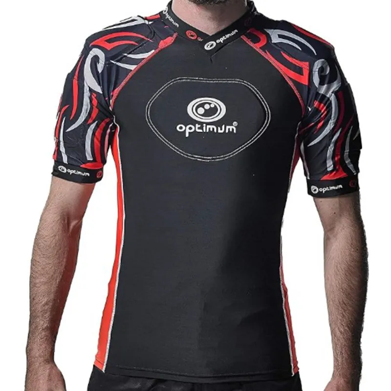 Optimum Razor Protective Top: Red/Black