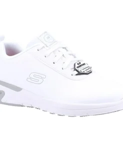 Skechers Workwear Marsing Gmina Slip Resistant Occupational Shoe White
