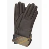 Barbour Womens Lady Jane Gloves Chocolate/Classic