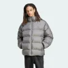 Adidas Originals Men's Tonal Hooded Puffer Jacket Grey IY3398