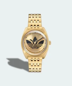 Adidas Edition One Watch Steel Classic Style Gold IR2507