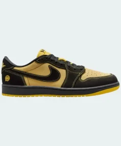 Air Jordan 1 Retro Low OG Q54 Men's Black Trainers IB8836 007