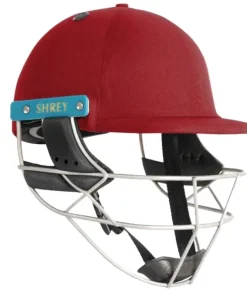 Shrey Masterclass Air 2.0 Steel Cricket Helmet: Maroon