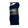 Socks Long: Navy 3pk