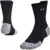 Under Armour Run Cushion Mid Crew Running Socks - Black