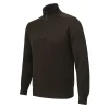 Beretta DOVER HALF ZIP TECH SWEATER Brownbark&moss