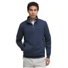Barbour Mens Sweatshirt Lambeth Half Zip Navy