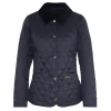 Barbour Womens Jacket Annandale Quilt Classic Navy