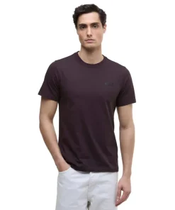 Barbour International Mens Tee Small Logo Java Red