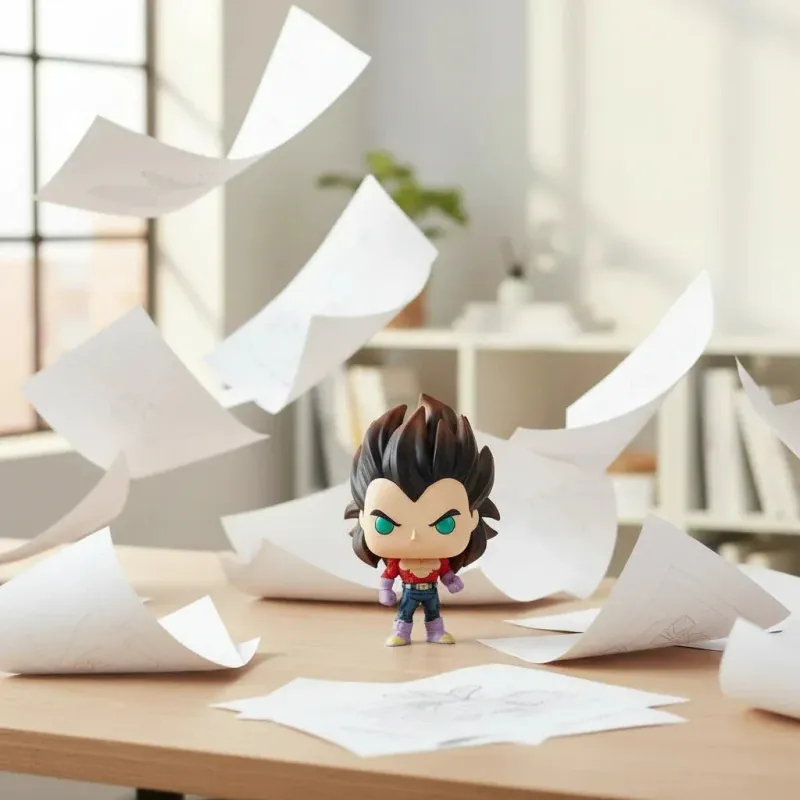 Funko Pop! Animation Dragon Ball GT | Super Saiyan 4 Vegeta 2073 - Image 3