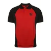 Great Marlow School Polo: Red/Black/Black