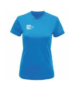 Foxtrot Oscar Womens Gym Shirt: Sapphire