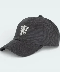 adidas Manchester United Corduroy Grey Baseball Cap JF8347