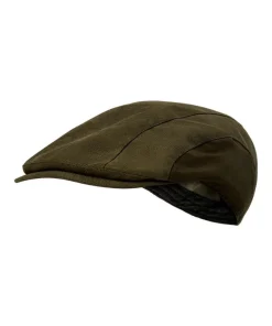 Deerhunter Eagle Flat Cap Tarmac Green