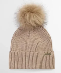 Barbour International Womens Mallory Beanie Hat Mallory Oat