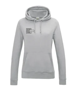Foxtrot Oscar Womens Hoodie: Heather Grey