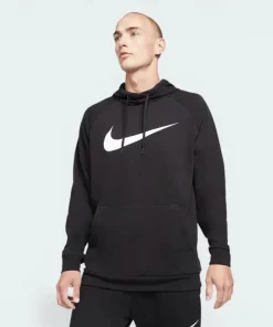 Nike Dri-FIT Men's Graphic Training Hoodie Black CZ2425-010
