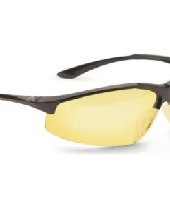 Walkers Tanker Open frame shooting glasses Amber w/  CASE