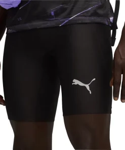 Puma Raceday Ultraform 9 Inch Mens Short Running Tights - Black