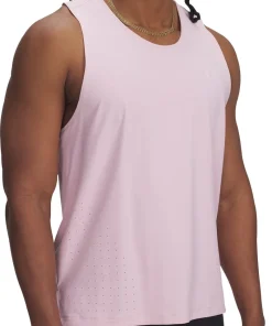 Under Armour Launch Elite Mens Running Vest - Pink
