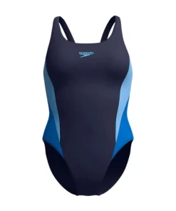 Speedo Womens Swimsuit Colourblock 2.0 Blue