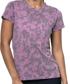 Ronhill Tech Golden Hour Short Sleeve Womens Running Top - Purple