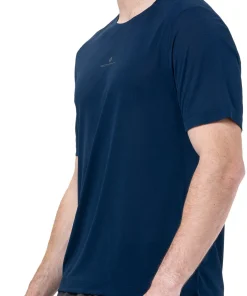 Ronhill Tech Short Sleeve Mens Running Top - Blue