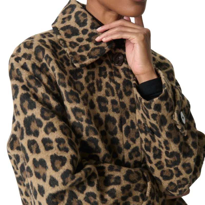 Soaked Womens Jacket SLLeony Akeleje Leopard Jaquard - Image 2