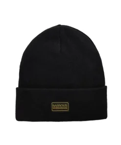 Barbour International Mens Beanie Sensor Legacy Black/Shadow
