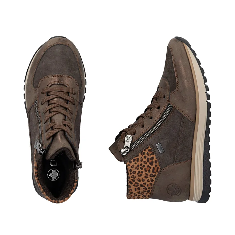 Rieker Womens Boot 49040-24 Brown - Image 3