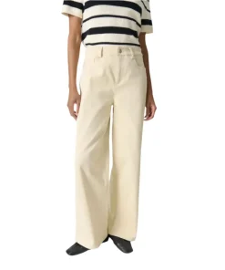 Soaked Womens Pants Sandja Plain Vanesa Sandshell