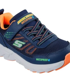 Skechers Boys Trainer Elite Sport Tread Aquavek Navy/Orange