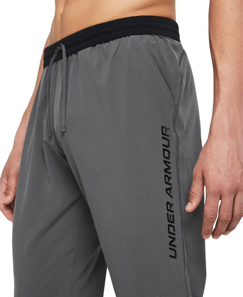 Under Armour Launch Mens Running Track Pants - Grey - Image 3