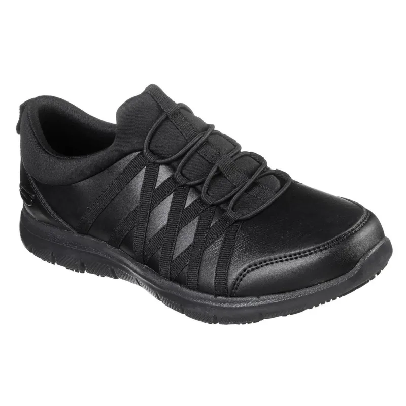 Skechers Workwear Ghenter Dagsby Occupational Shoes Black