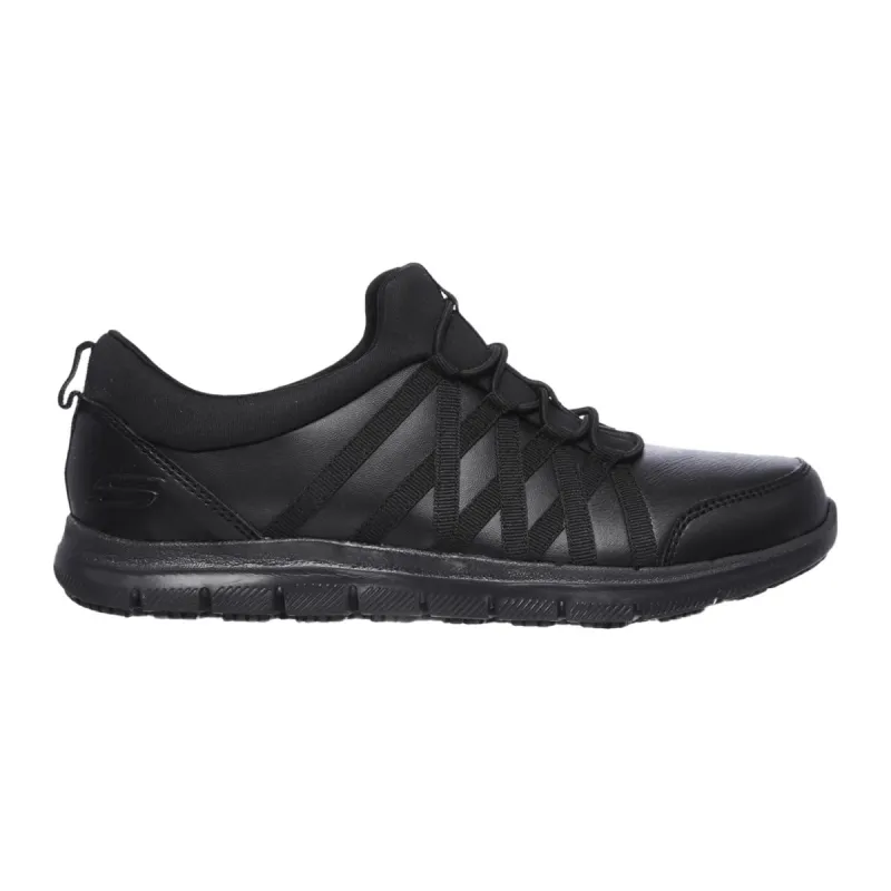 Skechers Workwear Ghenter Dagsby Occupational Shoes Black - Image 3