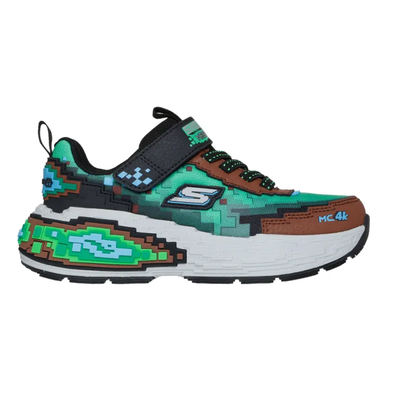 Skechers Boys Trainer Mega Craft 4K Brown Multi