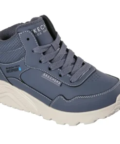 Skechers Boys Boot Uno Lite-Aqua Ave Charcoal