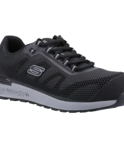 Skechers Workwear Bulklin Bragoo Safety Trainer Black
