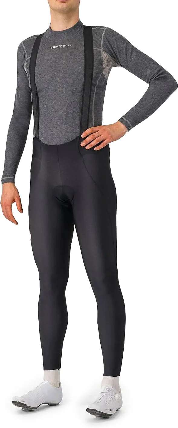 Castelli Espresso Mens Cycling Bib Tights - Black