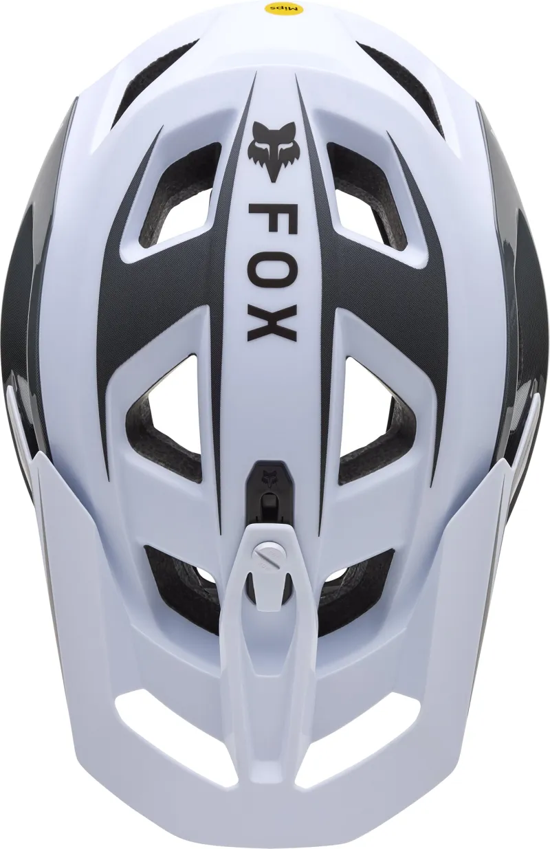 Fox Speedframe Pro Defy MTB Cycling Helmet - Grey - Image 3