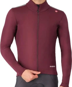 Castelli Espresso Air Mens Cycling Jacket - Red
