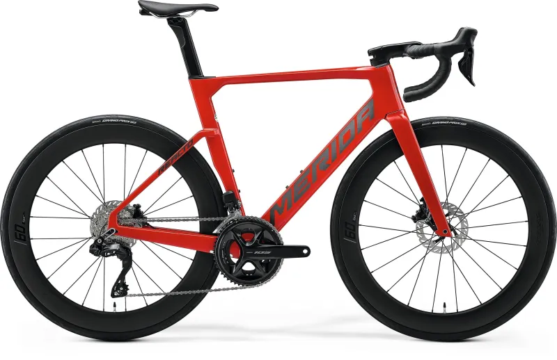 Merida Reacto 6000 Carbon Road Bike 2026 - Dark Race Red