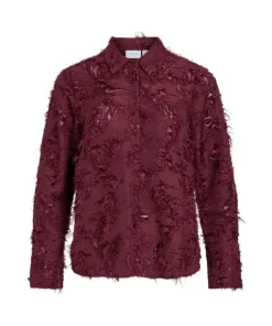 Vila Womens Shirt Misanja L/S Fig